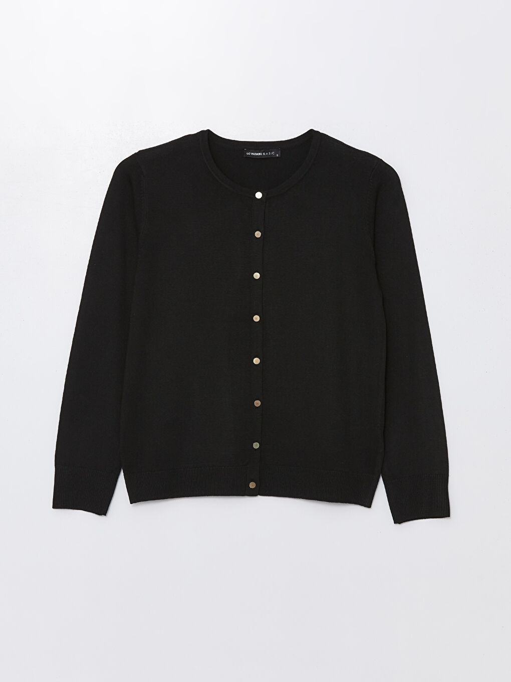 Crew Neck Women's Knitwear Cardigan-5