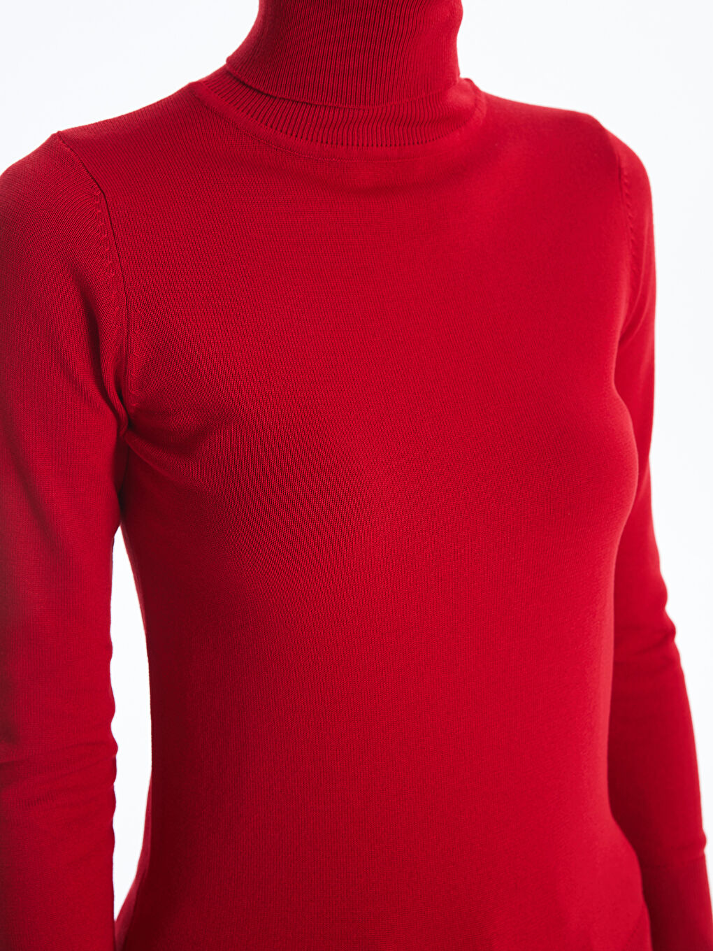 LCWAIKIKI Basic Turtleneck Women's Knitwear Sweater -W46303Z8-R3R