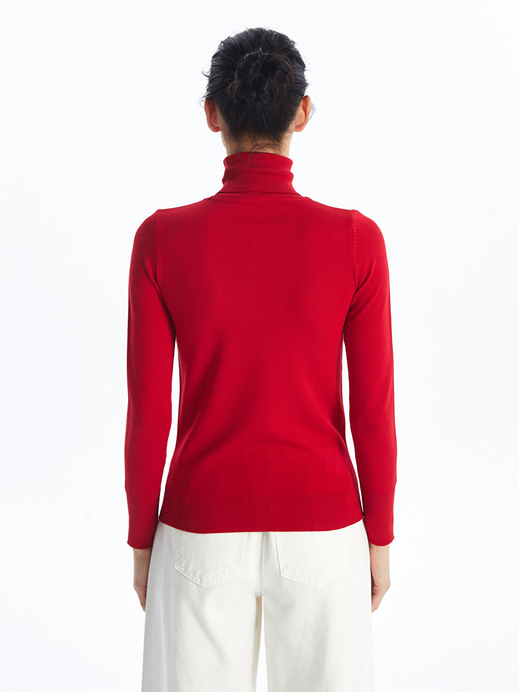 LCWAIKIKI Basic Turtleneck Women's Knitwear Sweater -W46303Z8-R3R