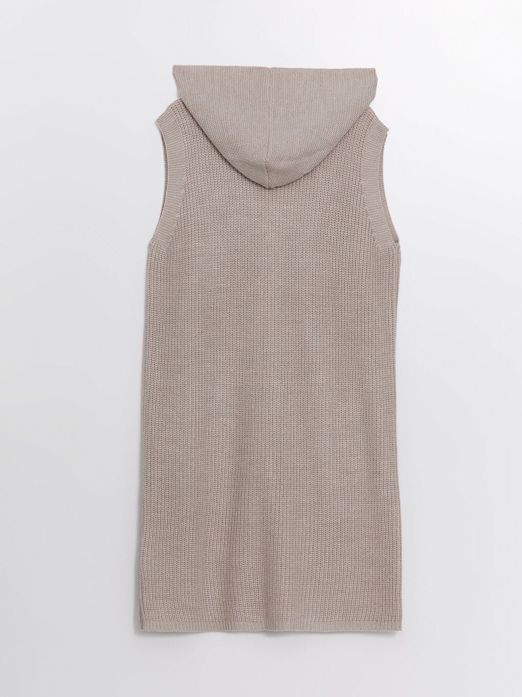 Shawl Collar Textured Women's Knitwear Waistcoat -W46398Z8-L8Q