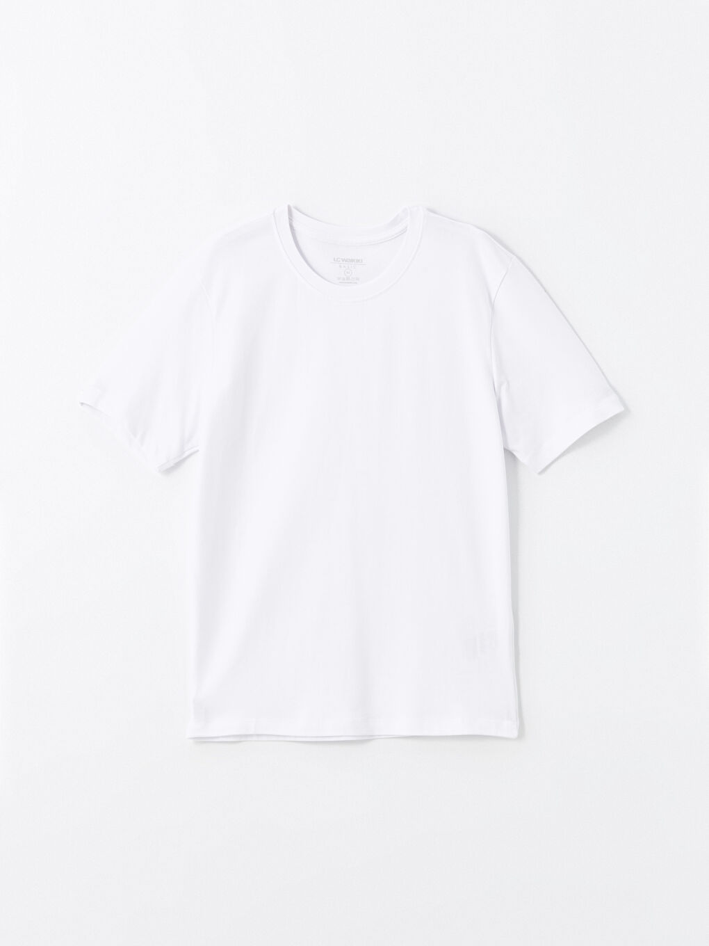 Crew Neck Short Sleeve Men's T-Shirt-4