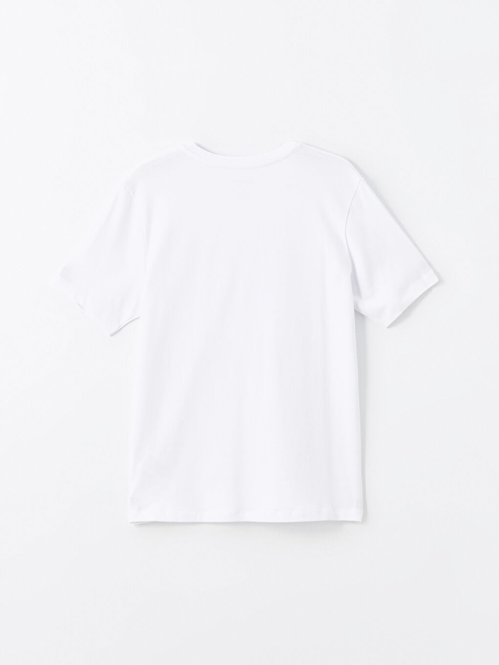 Crew Neck Short Sleeve Men's T-Shirt-5