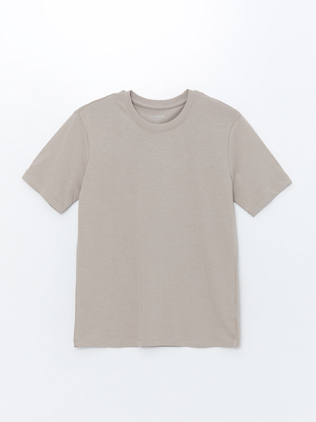 تيشيرت برقبة دائرية وكم قصير للرجال-4