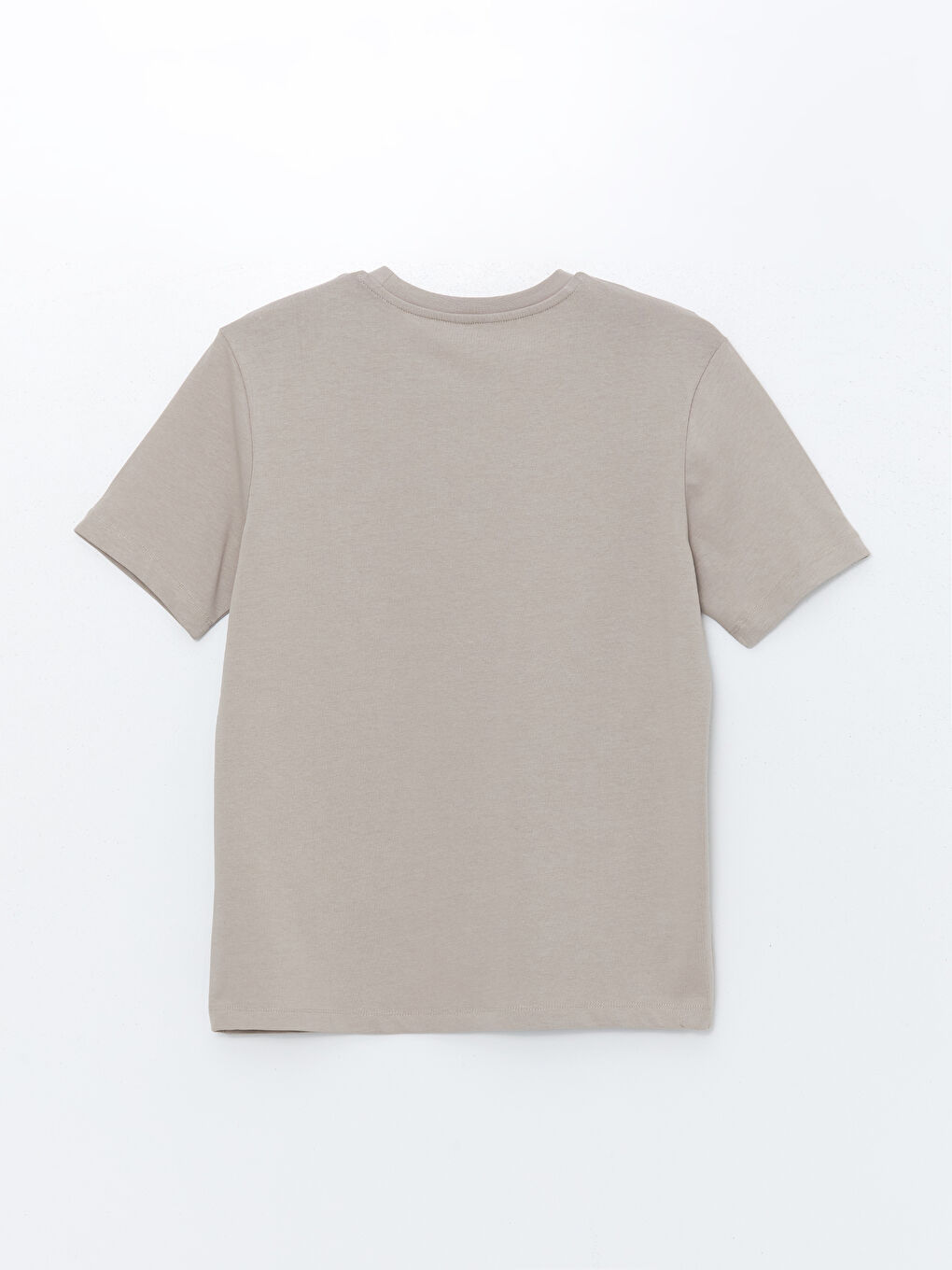 تيشيرت برقبة دائرية وكم قصير للرجال-5