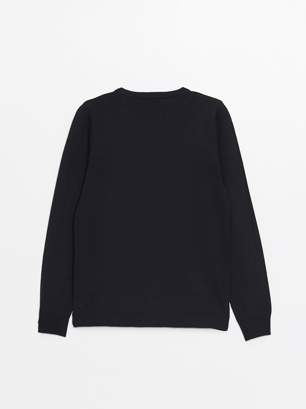 Crew Neck Plain Long Sleeve Women's Knitwear Cardigan -W46405Z8-E1J