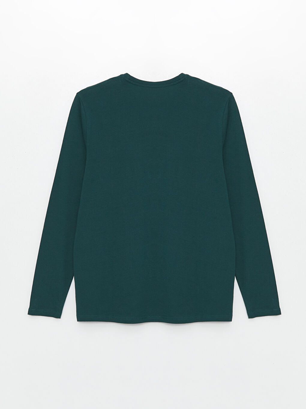 Yeşil Bisiklet Yaka Baskılı Erkek Pijama Üst-3