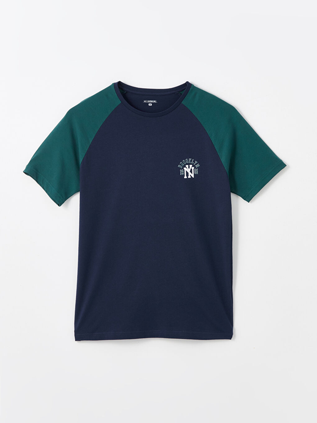 Lacivert Standart Kalıp Erkek Pijama Takımı-5