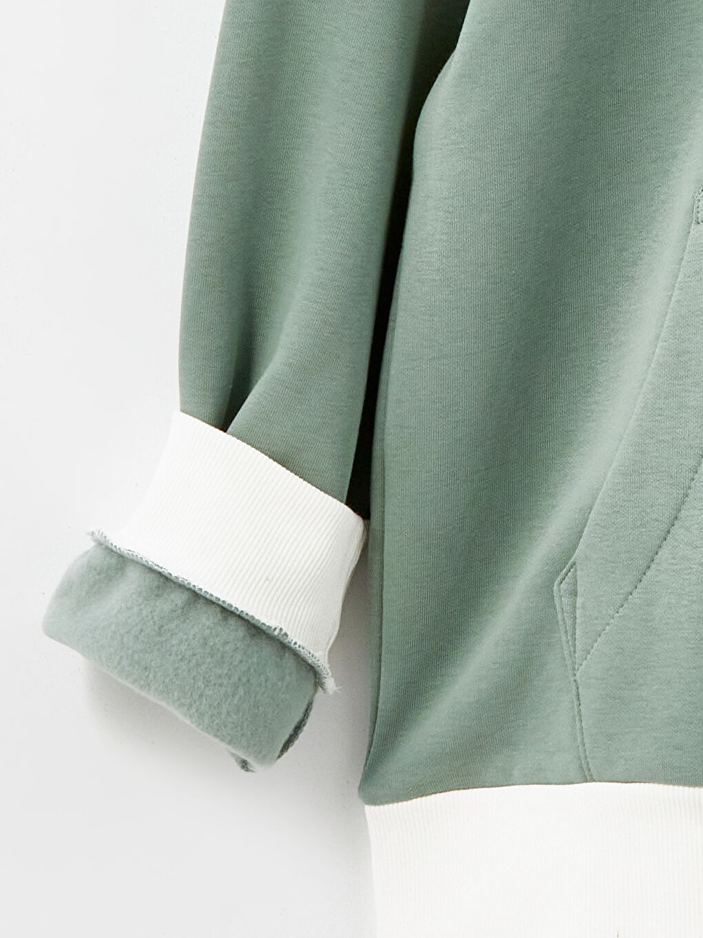 Long Sleeve Color Block Men's Hoodie-6