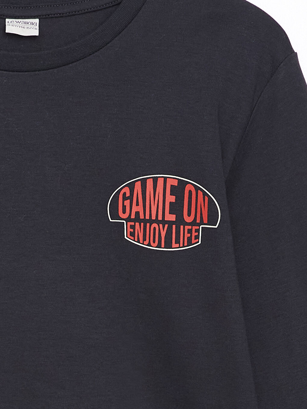 LCW Kids Crew Neck Boys' T-Shirt -W46578Z4-JTK