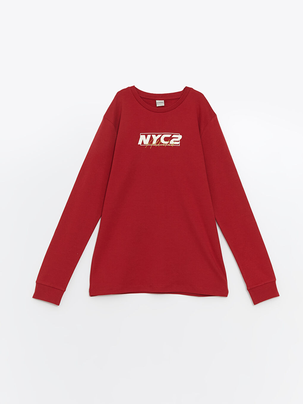 LCW Kids Crew Neck Boys' T-Shirt -W46579Z4-R3T