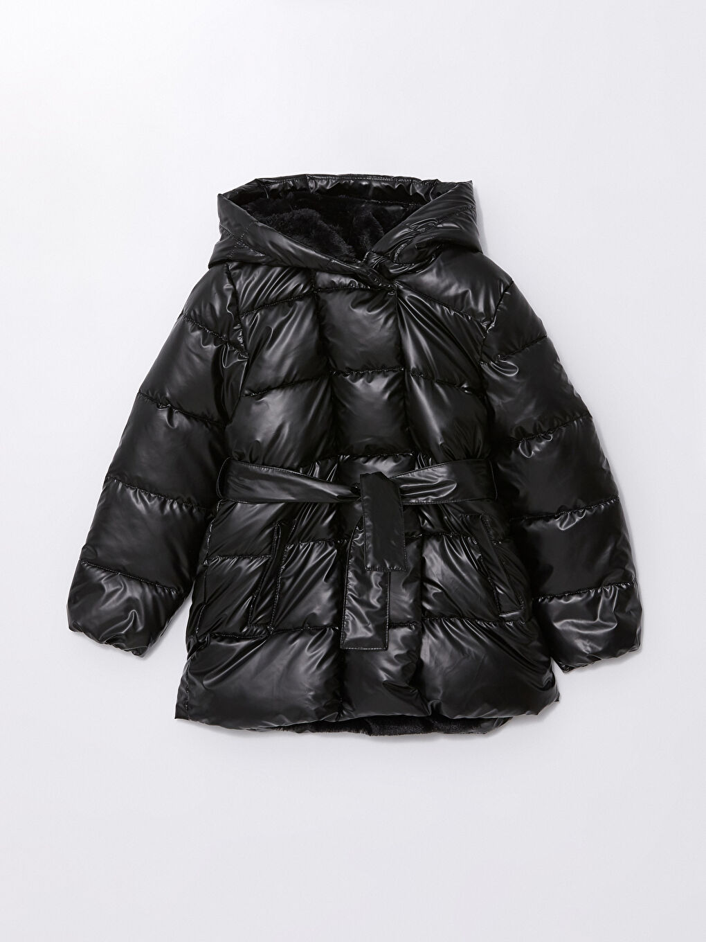 Hooded Girls' Coat