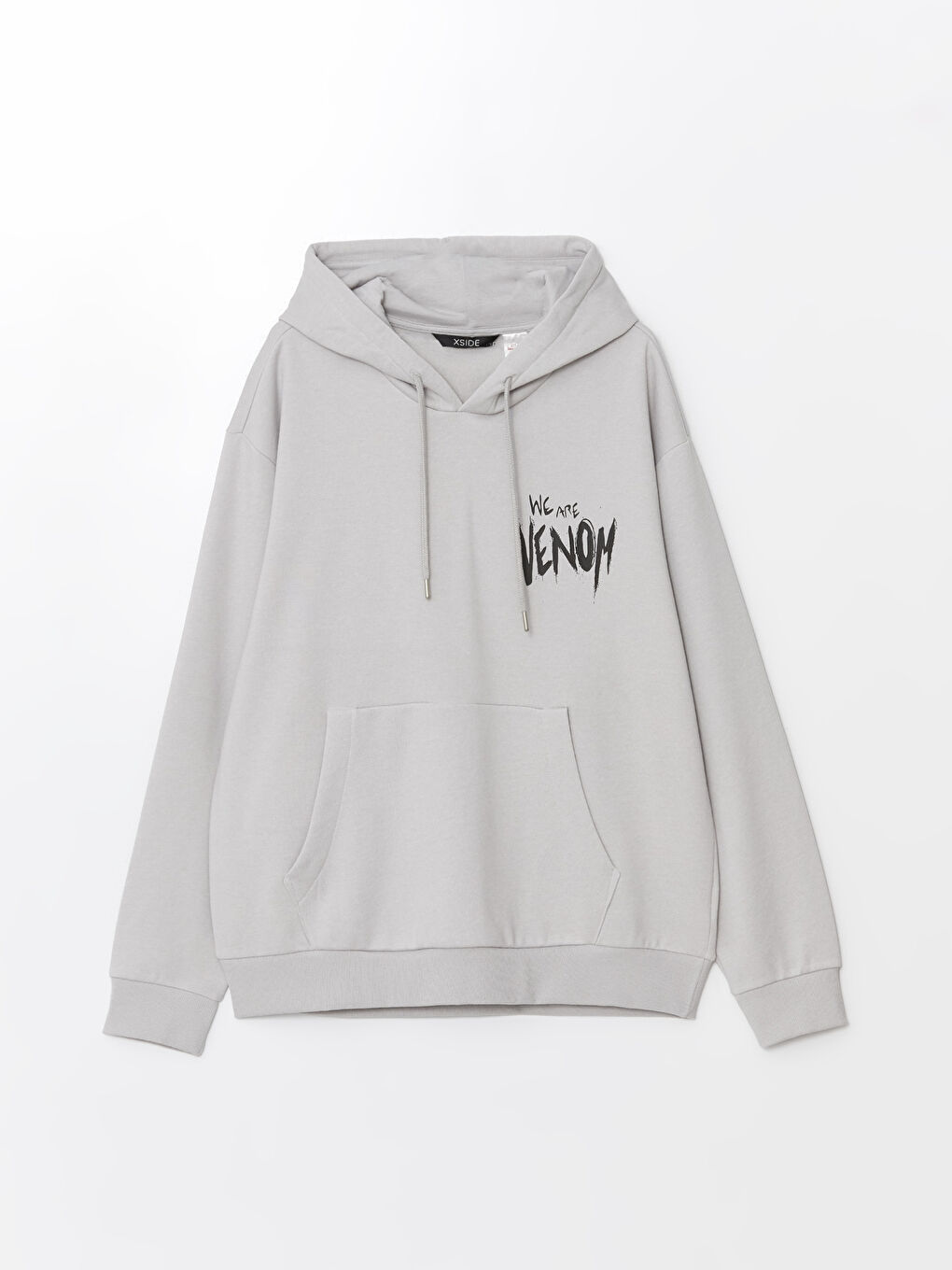 XSIDE Long Sleeve Venom Printed Men's Thick Hoodie -W46595Z8-YGE
