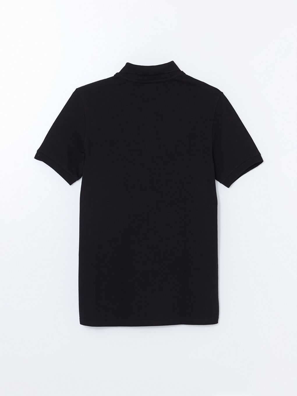Polo Neck Short Sleeve Pique Men's T-Shirt-5