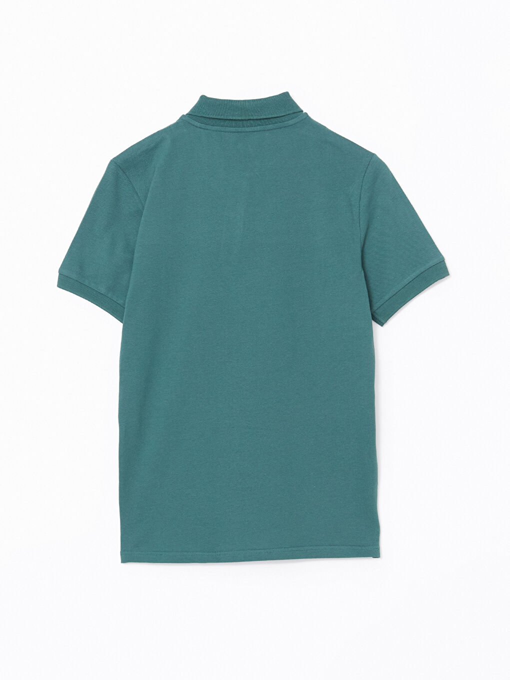 Polo Neck Short Sleeve Pique Men's T-Shirt-5