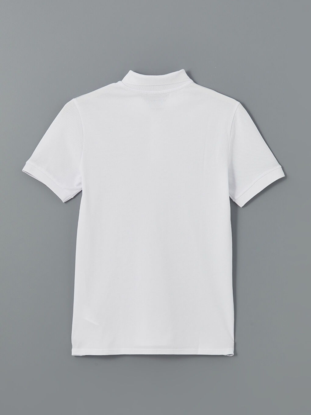 Polo Neck Short Sleeve Pique Men's T-Shirt-5
