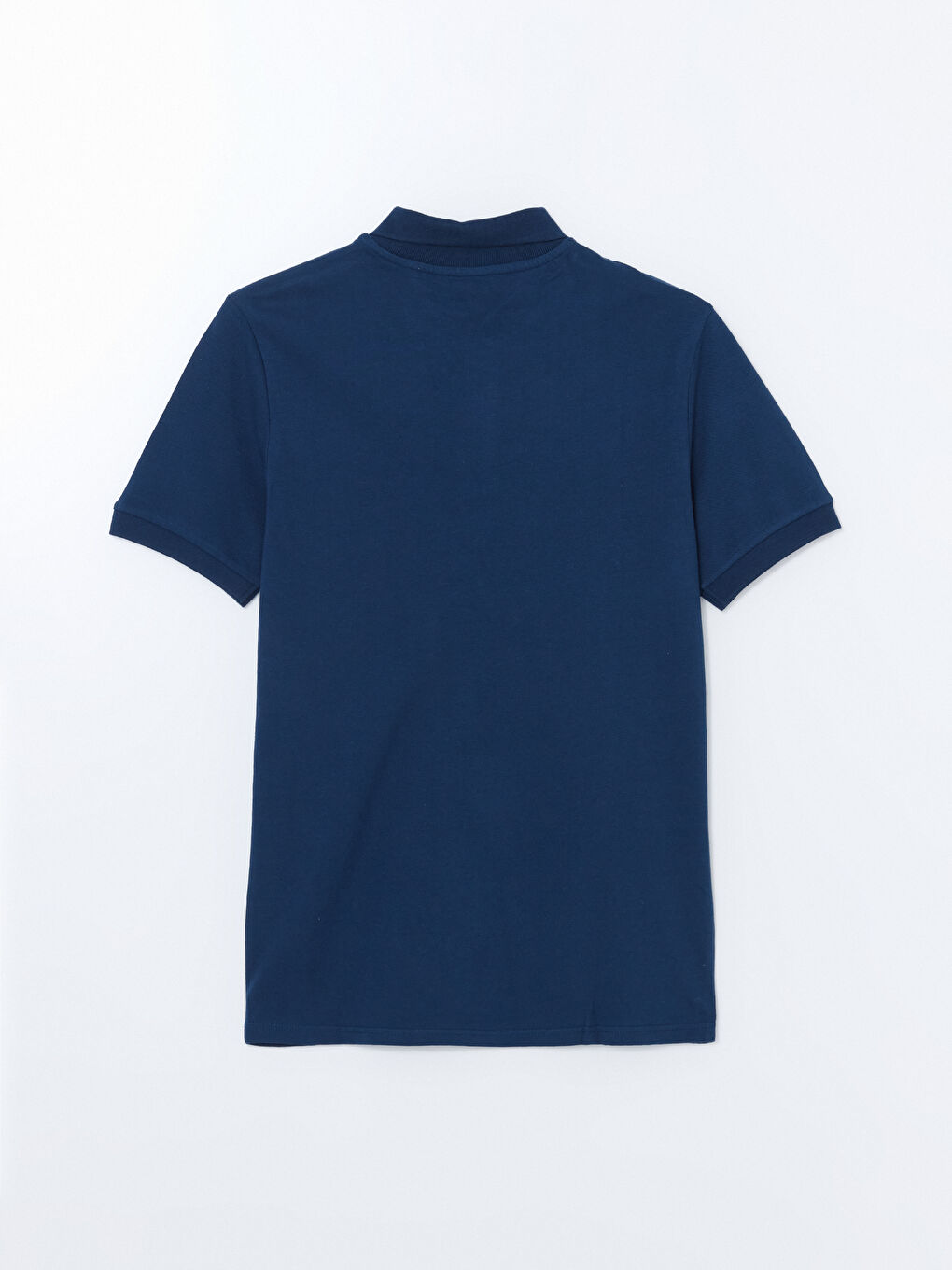 Polo Neck Short Sleeve Pique Men's T-Shirt-5