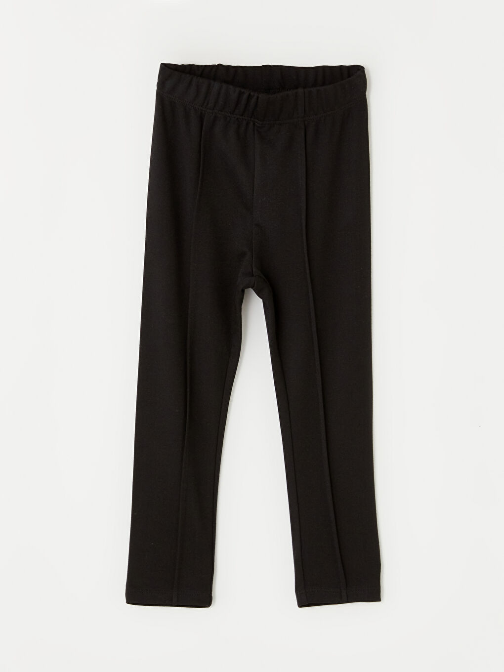 LCW Kids Elasticated Waist Girls' Basic Leggings -W46660Z1-CVL