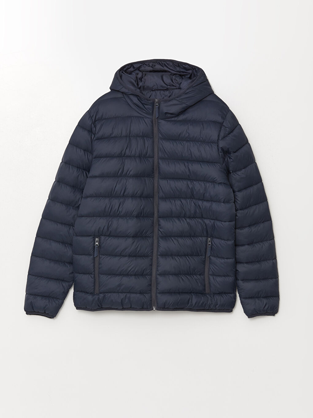 Standard Fit Hooded Men's Puffer Coat-5