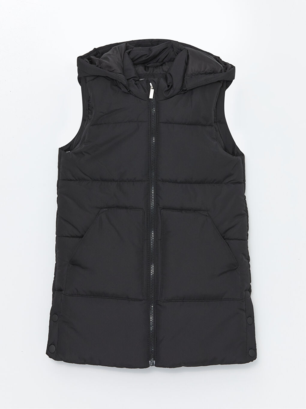 LCW Kids Γιλέκο Puffer με Κουκούλα για Κορίτσια -W46749Z4-CVL