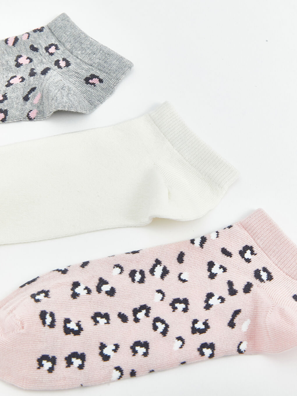 Patterned Women's Trainer Socks 5 Pack-1