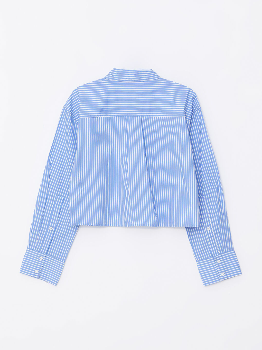 XSIDE Prugasta prevelika poplin ženska košulja -W46880Z8-LEN
