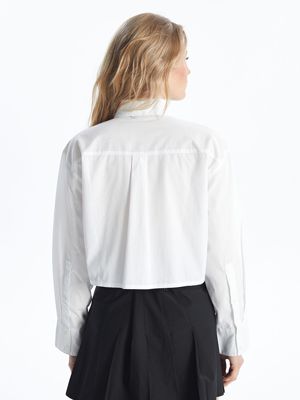XSIDE Oversize Popeline-Hemd für Damen -W46880Z8-Q6K