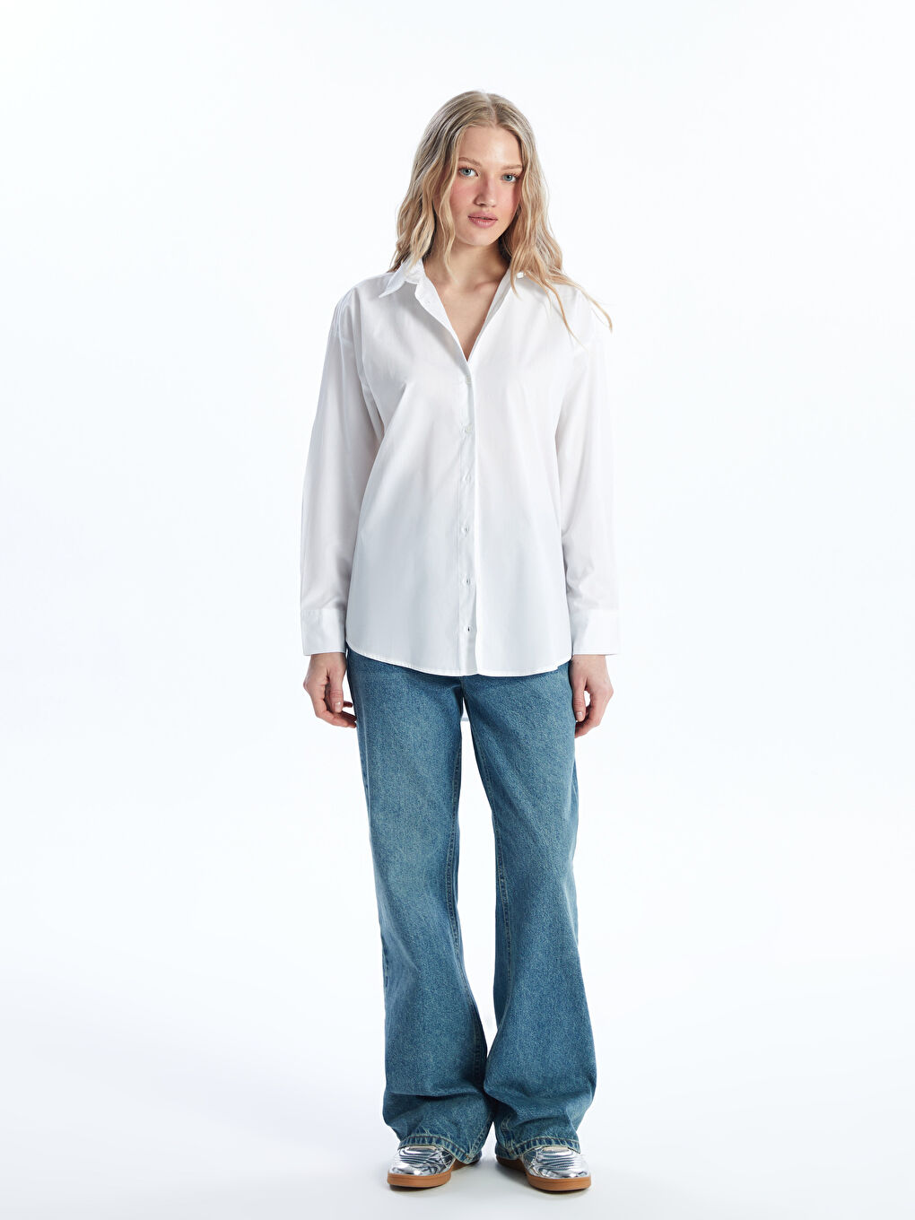 XSIDE Poplin Women's Shirt -W46895Z8-Q6K
