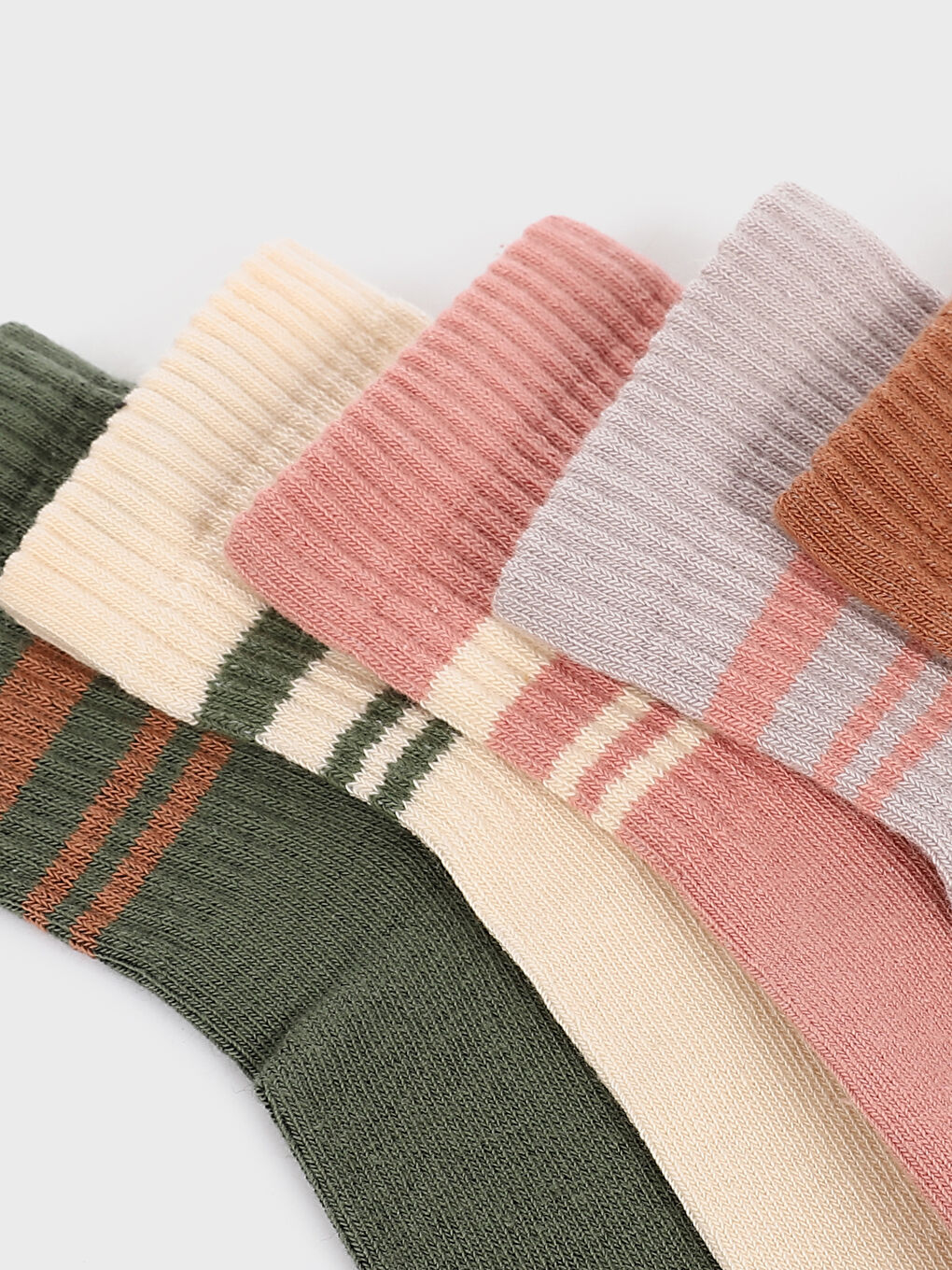 جوارب الكاحل للسيدات - ٥ قطع-2