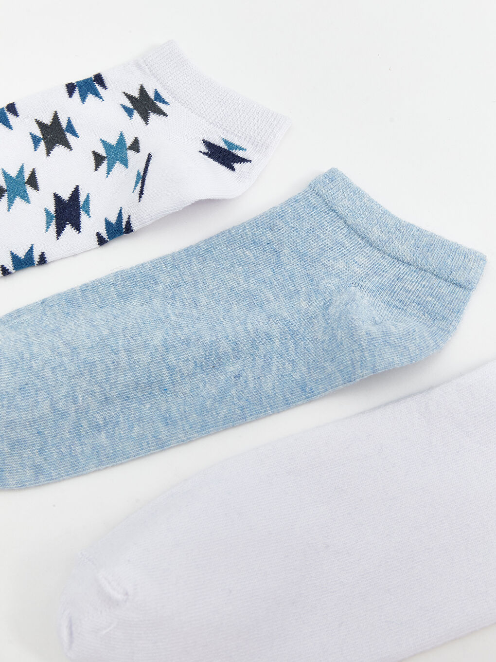 Patterned Women's Trainer Socks 5 Pack-1