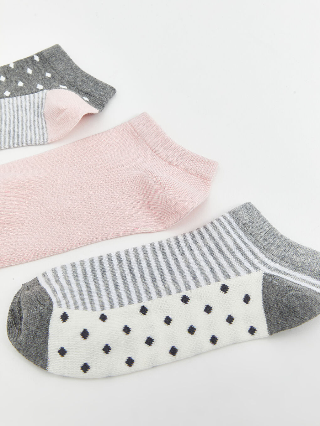 جوارب رياضية منقوشة للسيدات - ٥ قطع-1