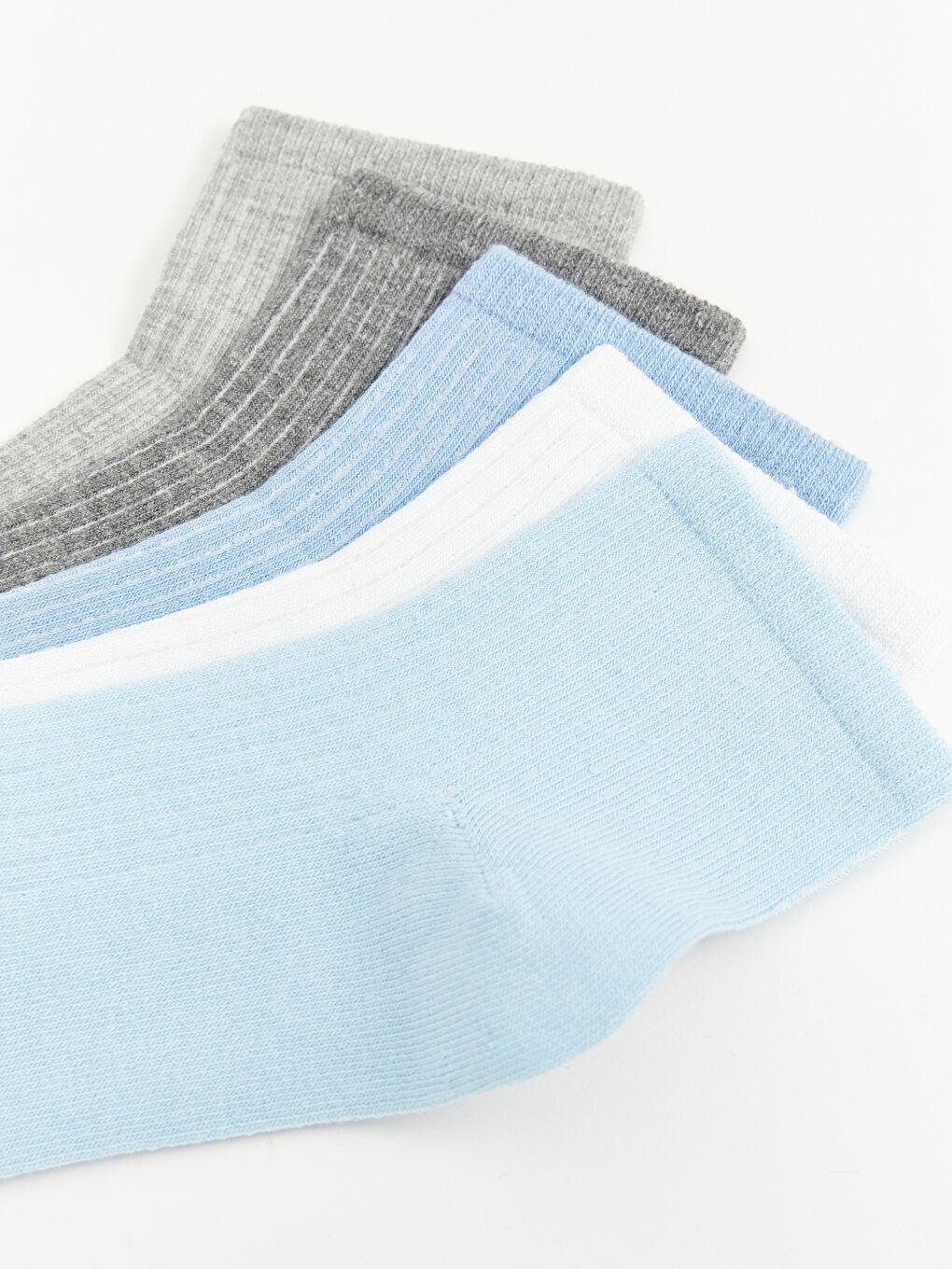 جوارب للكاحل سادة للسيدات عبوة من 5 قطع-2