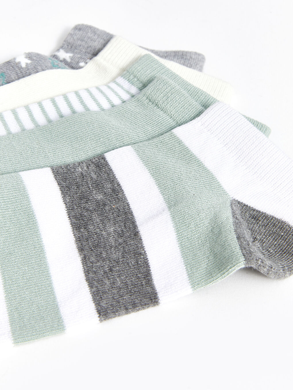 جوارب رياضية منقوشة للسيدات - ٥ قطع-2