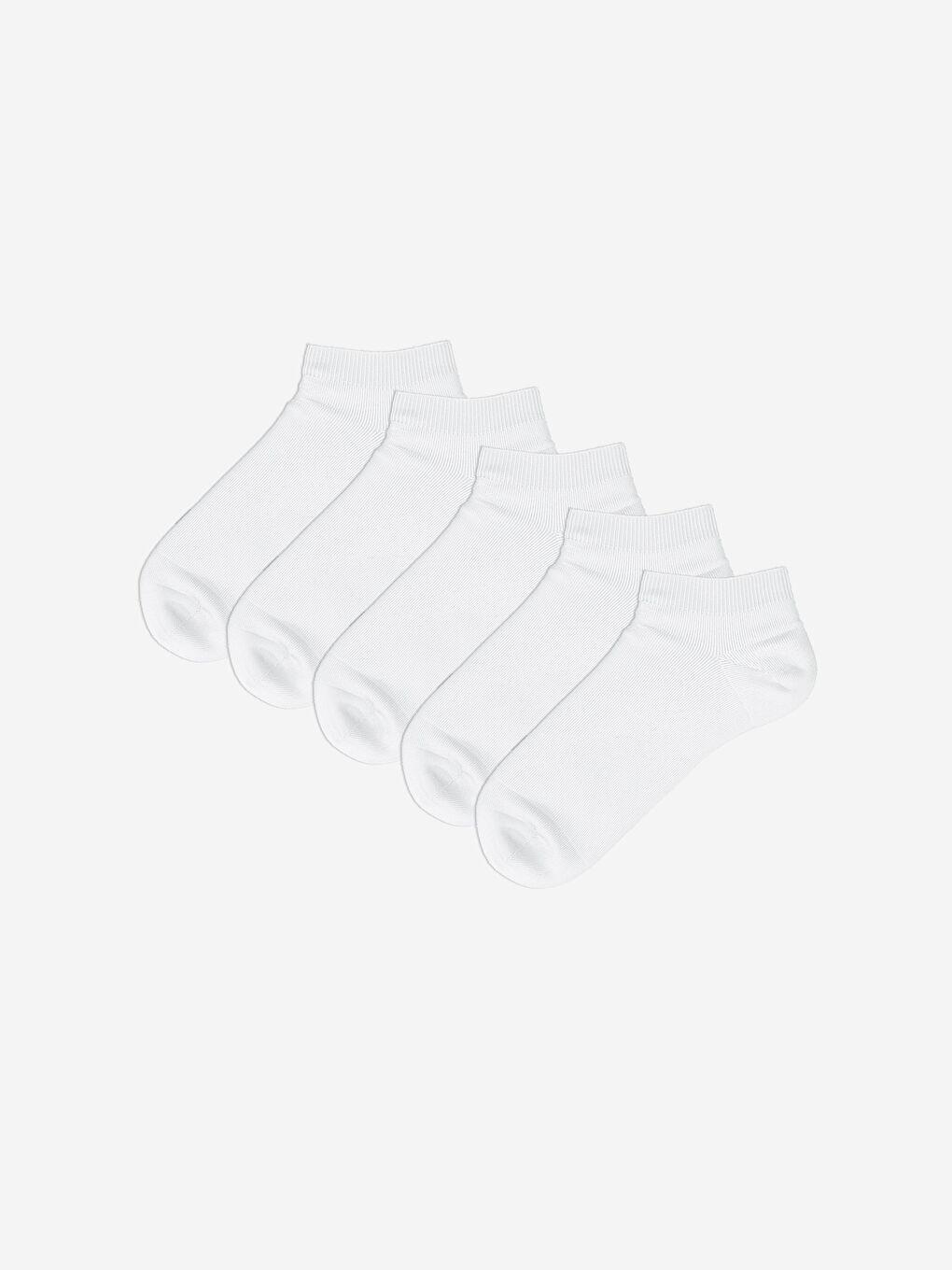 Women's Plain Trainer Socks 5 Pack
