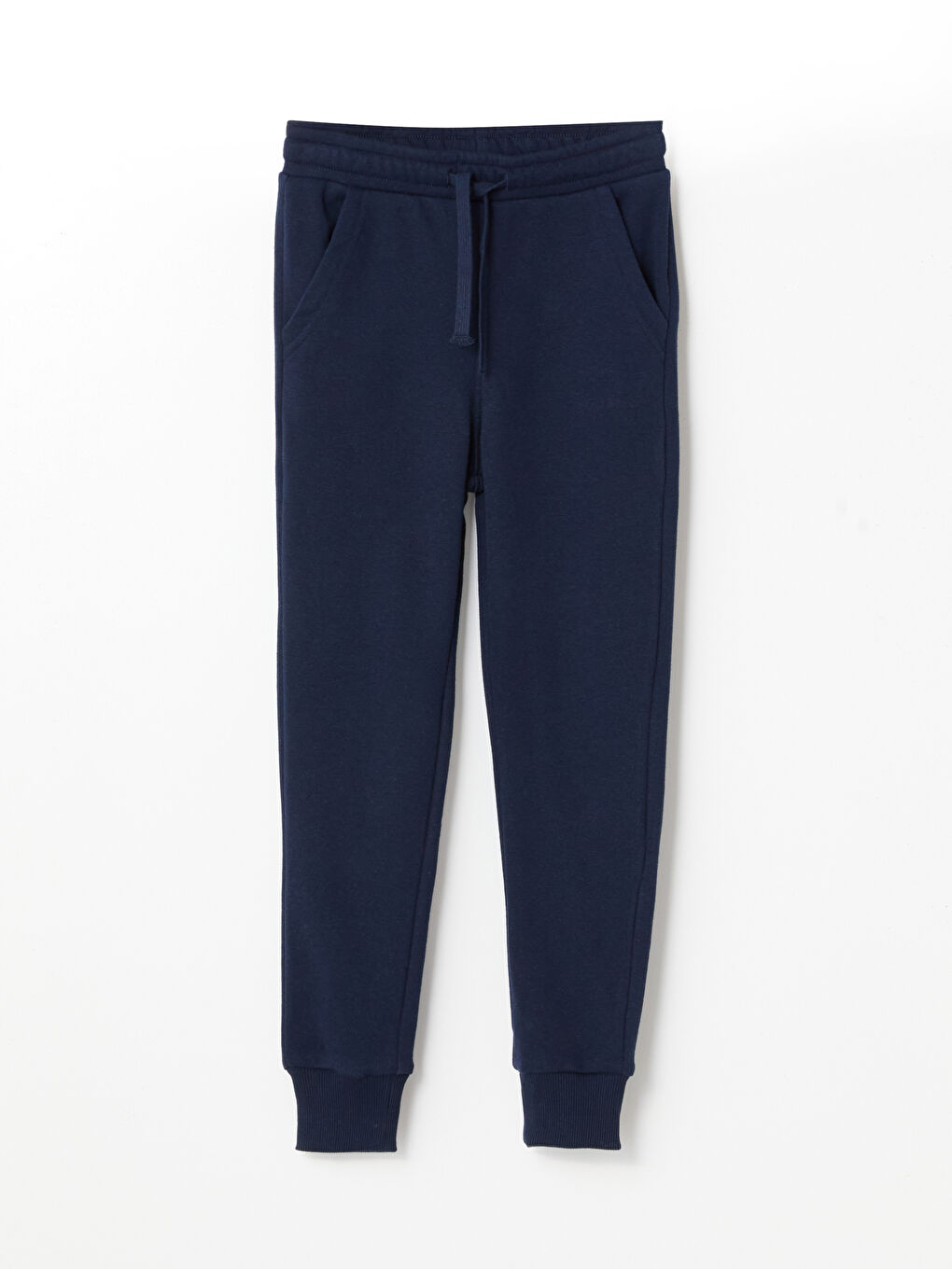 Lacivert Beli Lastikli Erkek Çocuk Jogger Eşofman Altı