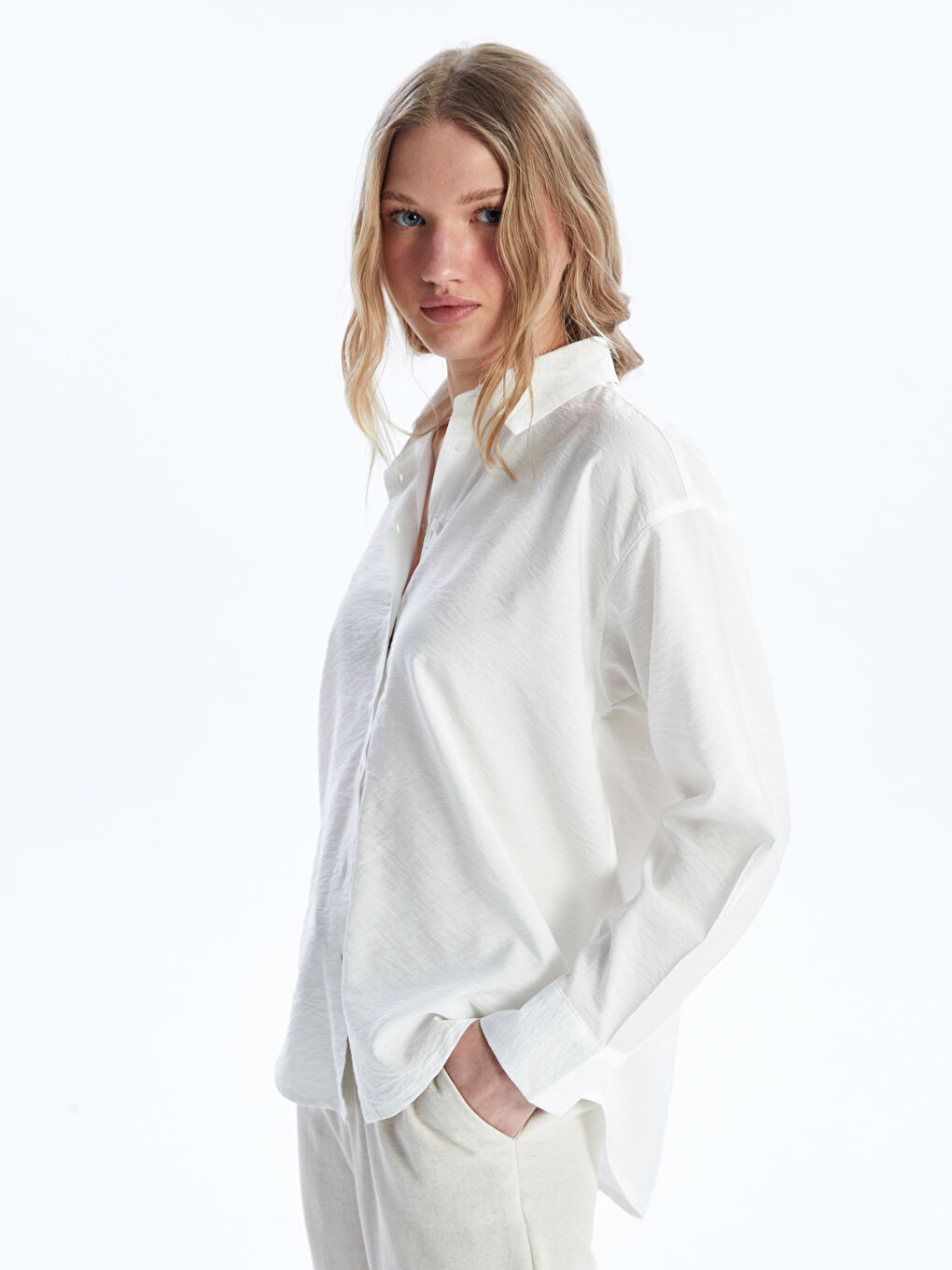 XSIDE Poplin Women's Shirt -W47046Z8-Q6K