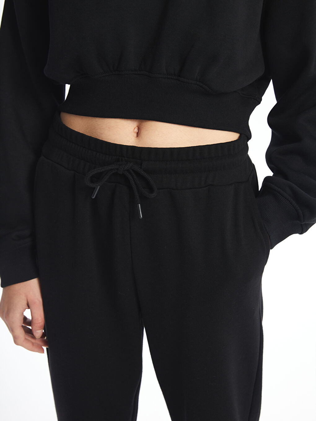 XSIDE Elasticated Waist Women's Jogger Sweatpants -W47134Z8-CVL
