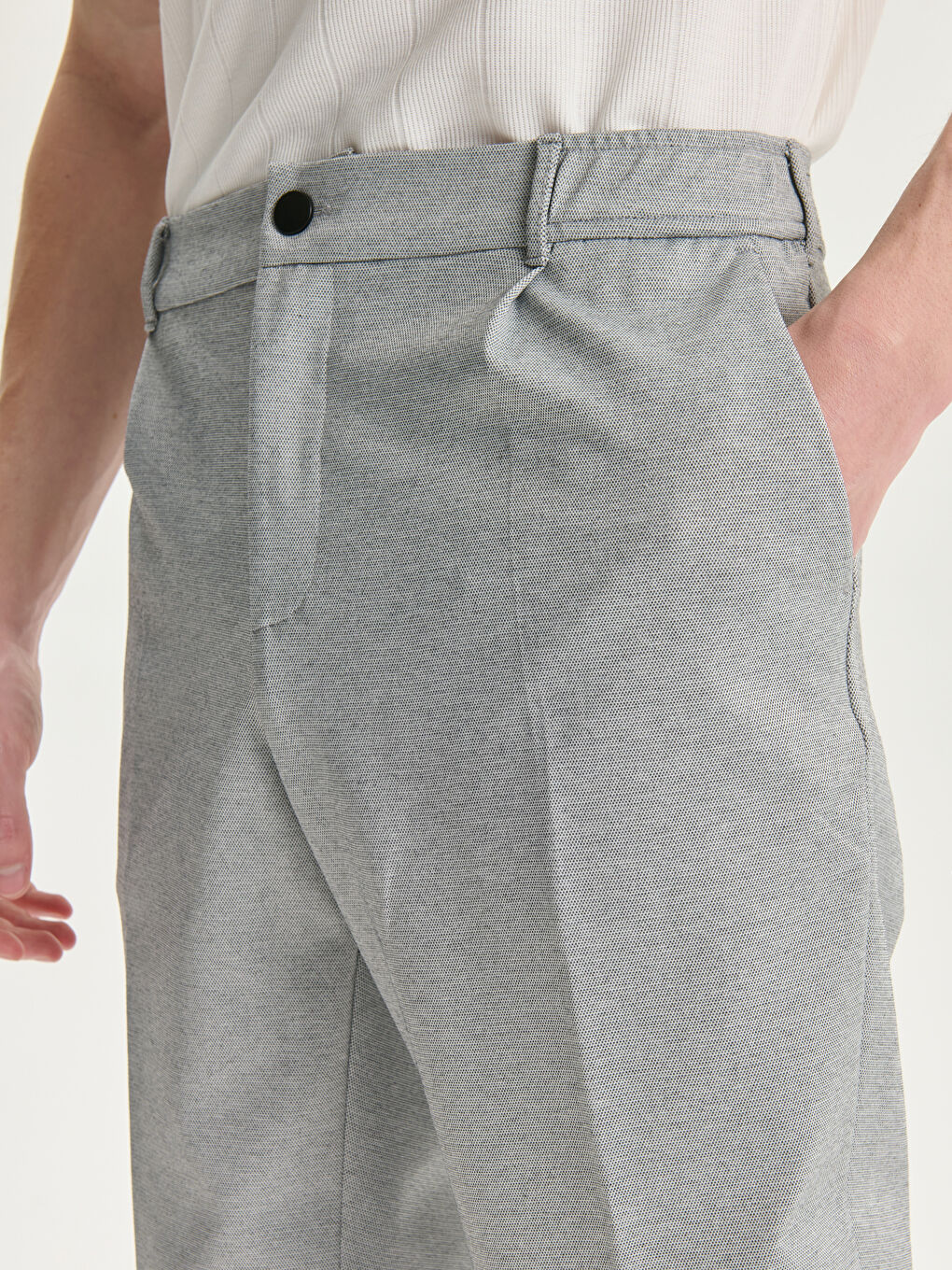 بنطلون للرجال بقصة نحيفة-2