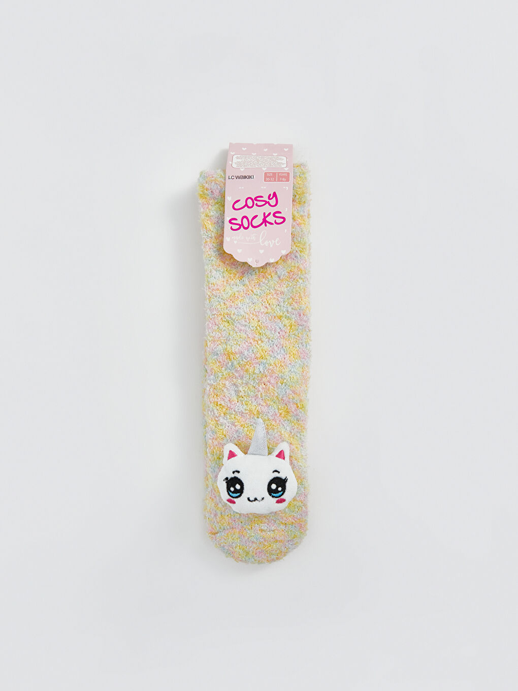 Karışık Kız Çocuk Ev Çorabı-2