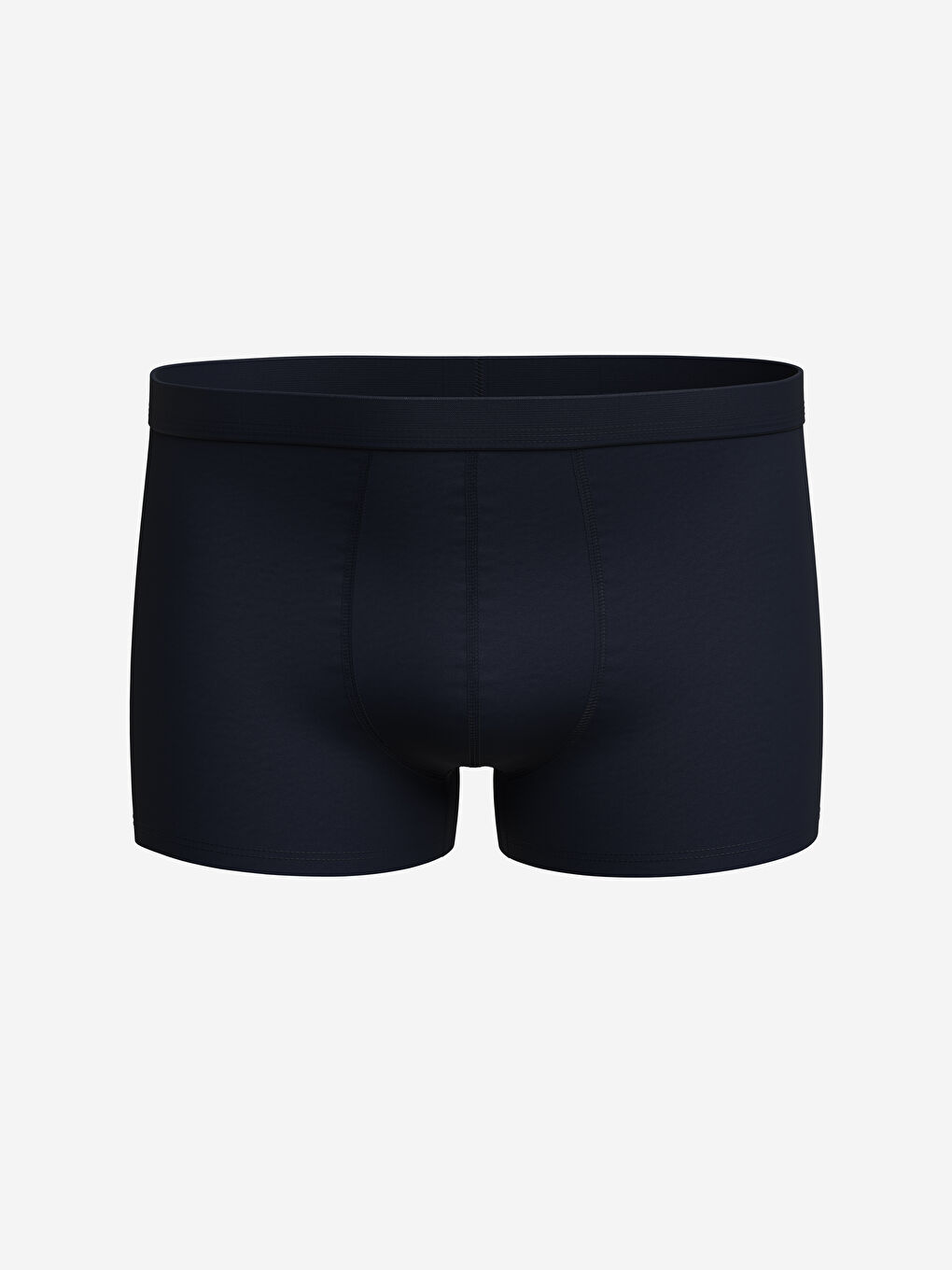 سروال بوكسر قطن مطاطي عادي للرجال - عبوتان-2