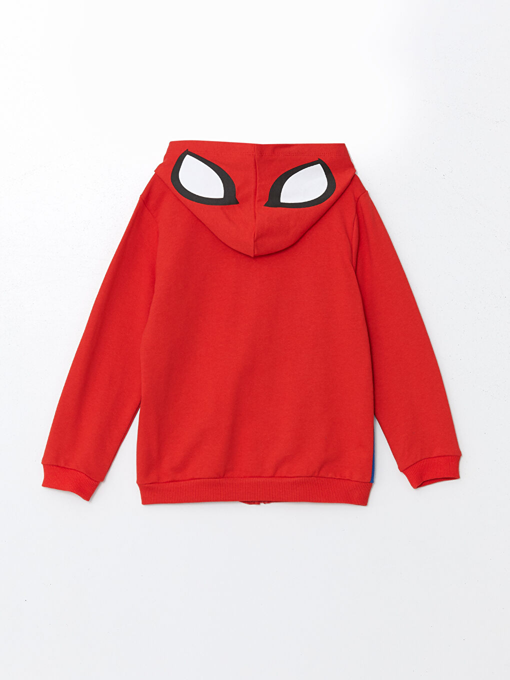 Kırmızı Spider-Man Lisanslı Erkek Çocuk Fermuarlı Sweatshirt-1
