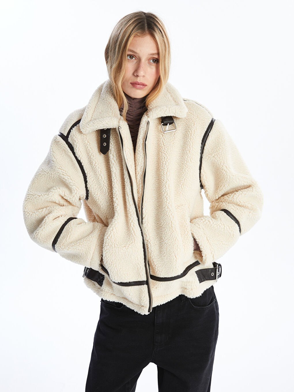 Женское Пальто Cachet С Воротником Куртки