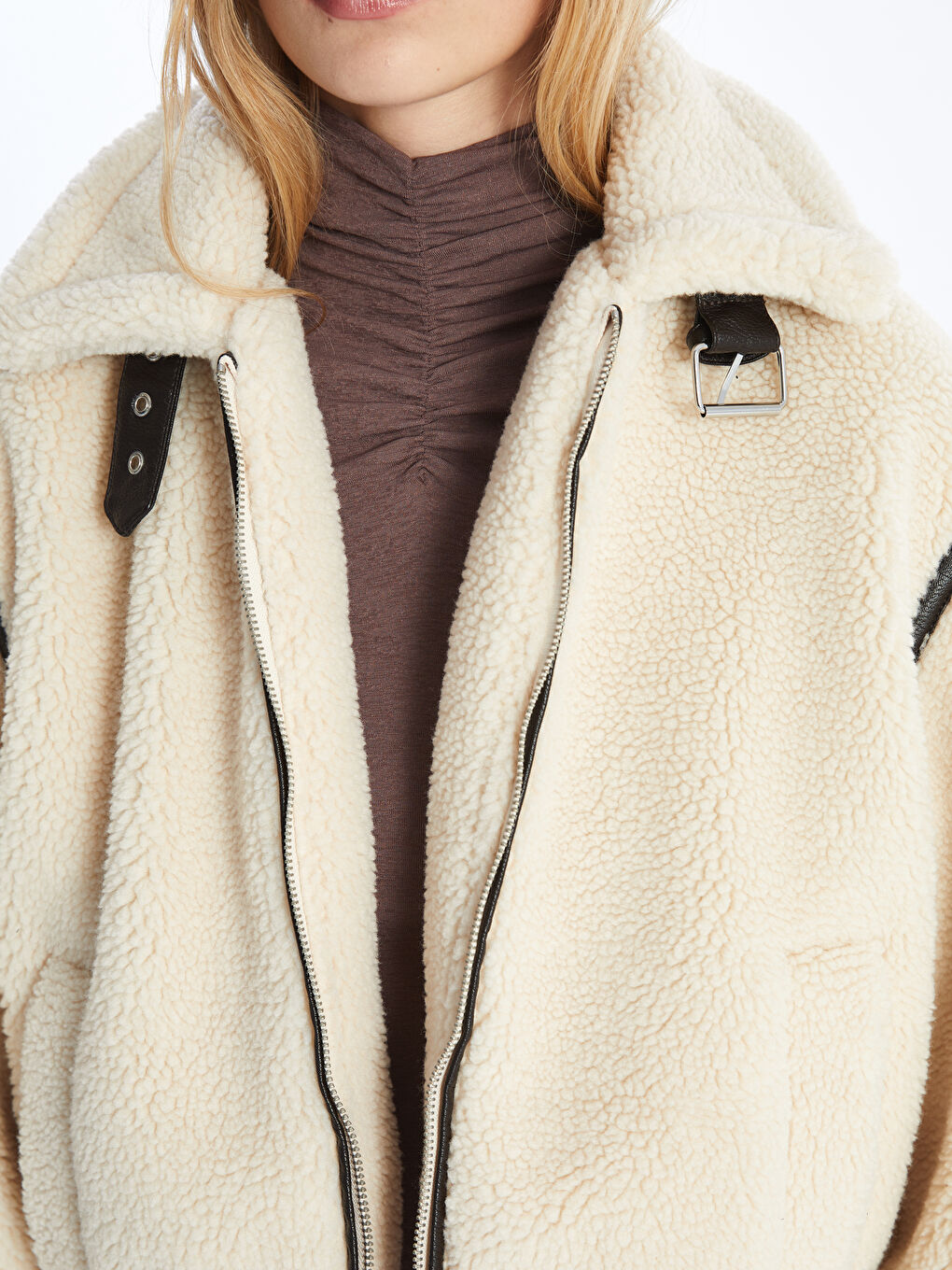 Женское Пальто Cachet С Воротником Куртки-4