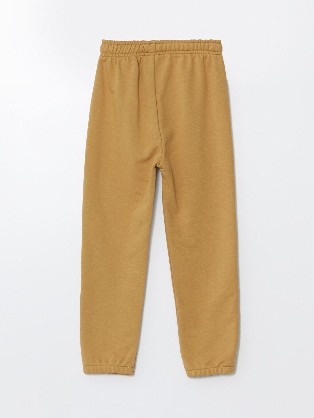 Bej Beli Lastikli Erkek Çocuk Jogger Eşofman Altı-1