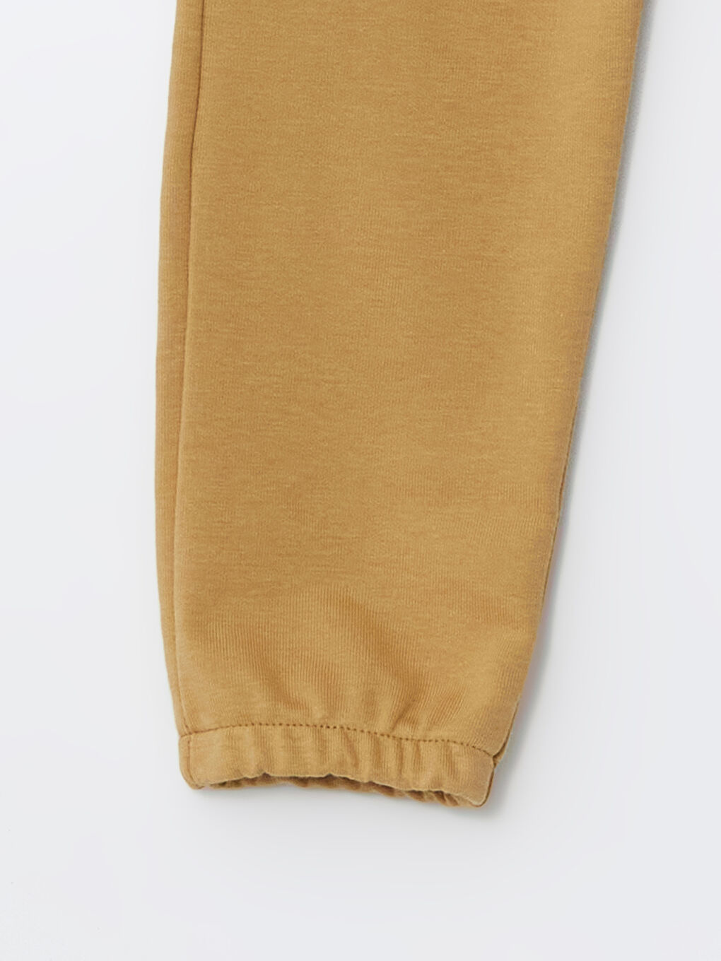 Bej Beli Lastikli Erkek Çocuk Jogger Eşofman Altı-2