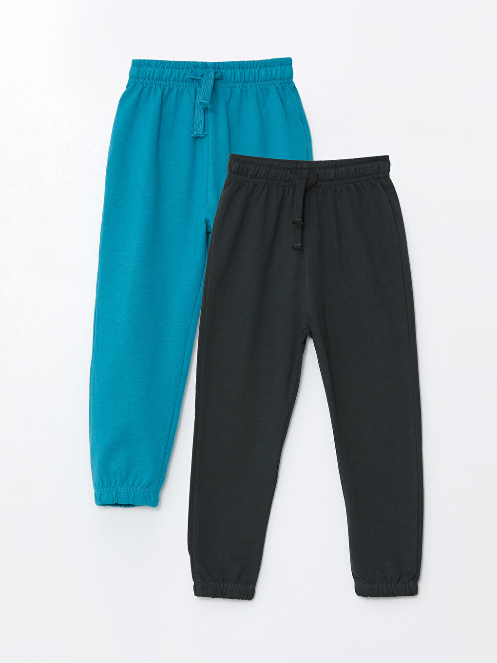 LCW Kids Elastischer Bund Dicke Jogger-Sweatpants für Baby Jungen 2er-Pack -W47382Z1-R4W