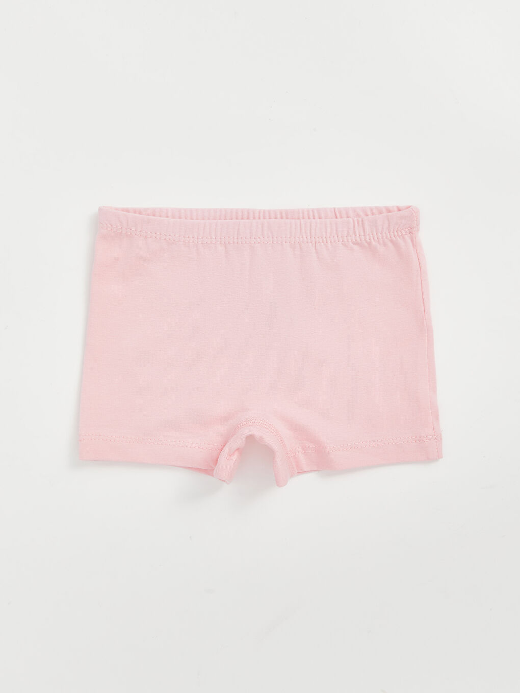 LCW baby Pembe Beli Lastikli Kız Bebek Boxer