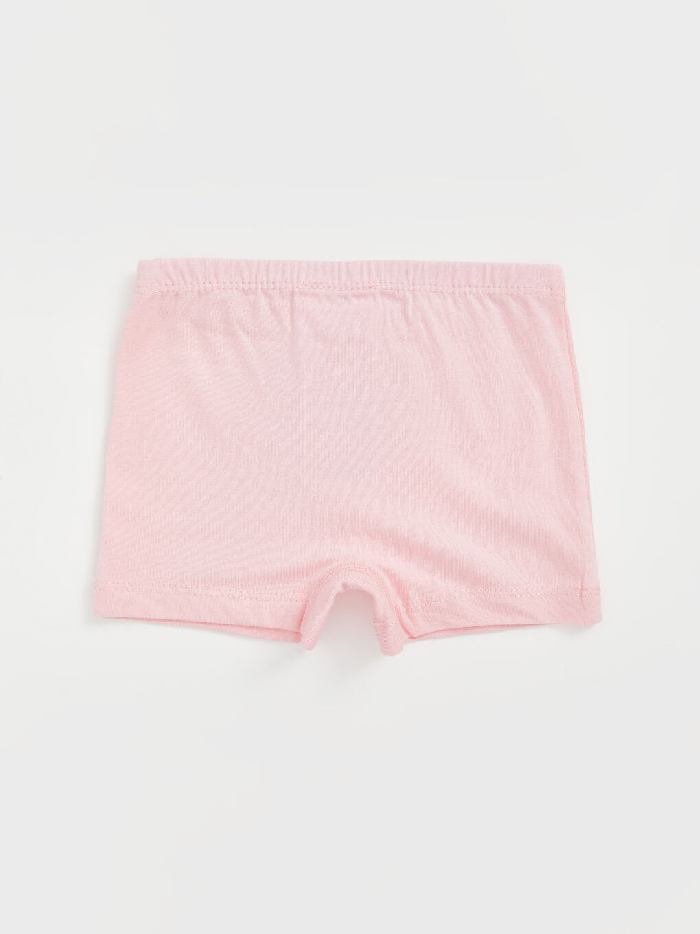 LCW baby Pembe Beli Lastikli Kız Bebek Boxer - 1