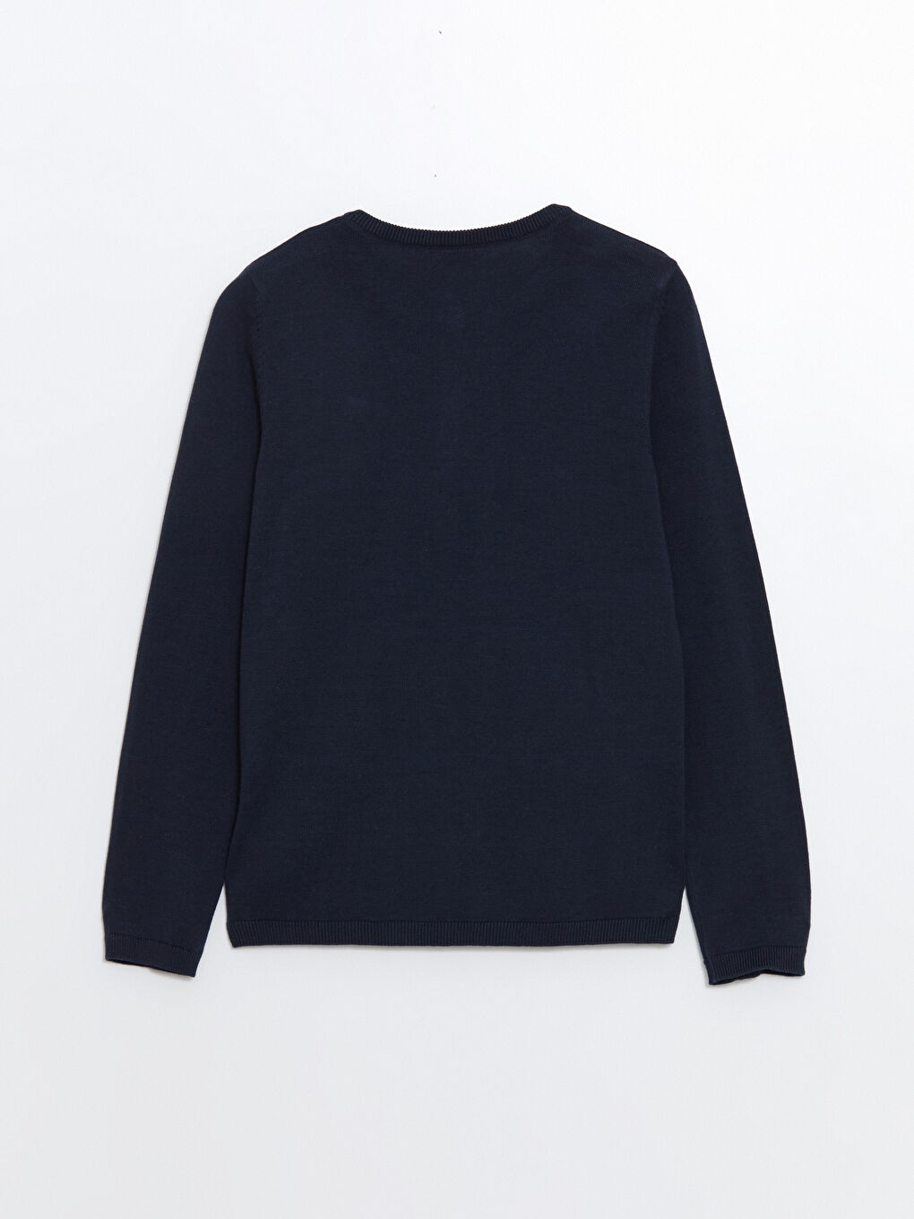 Кардиган с круглым вырезом для девочек из трикотажа-2