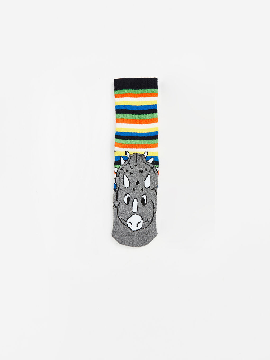 Gri Erkek Çocuk Havlu Soket Çorap
