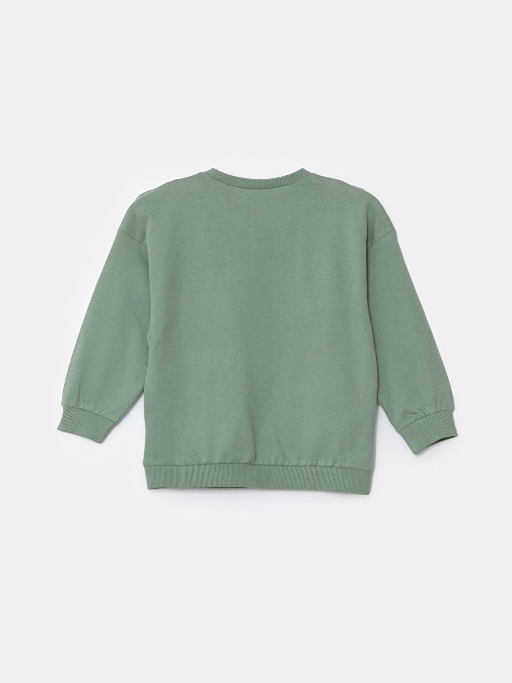 Set de Bluze cu Guler Rotund și Mâneci Lungi Imprimate pentru Bebeluși Băieți și Pantaloni de Trening 2 Bucăți-5